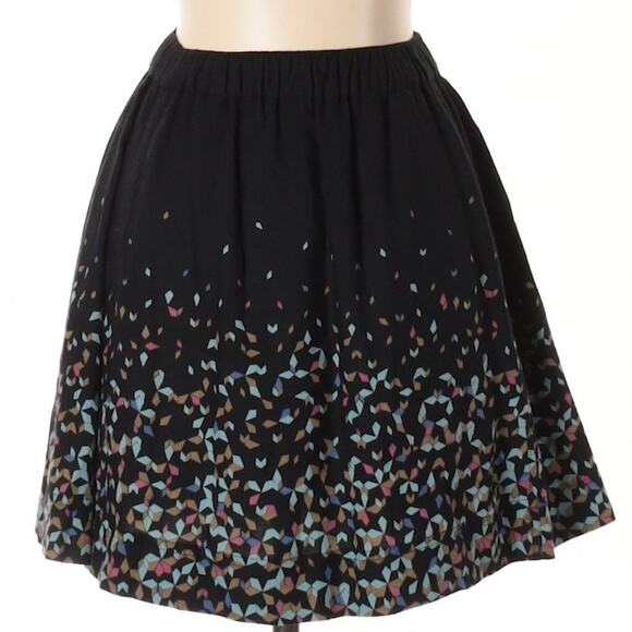 Urban Outfitters Silence + Noise geometric black a-line skirt XS - Picture 1 of 7